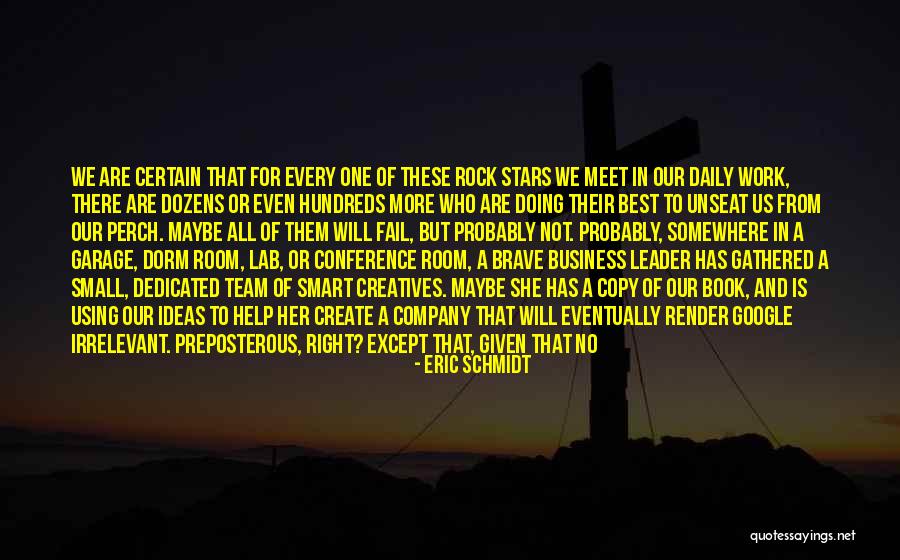 Book Business Quotes By Eric Schmidt Book Business Quotes By Eric Schmidt