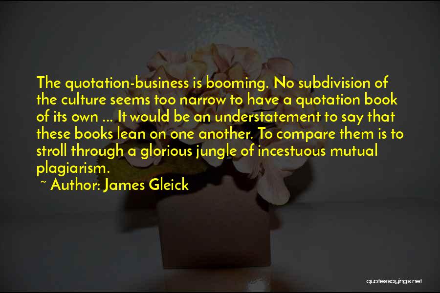 Book Business Quotes By James Gleick