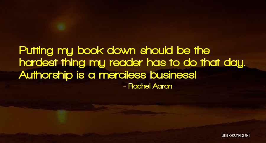 Book Business Quotes By Rachel Aaron