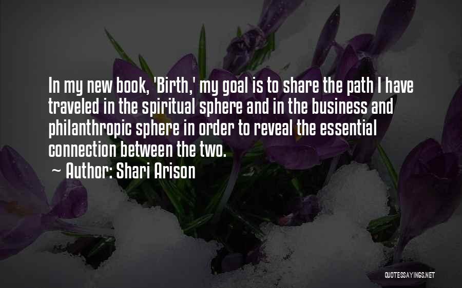 Book Business Quotes By Shari Arison