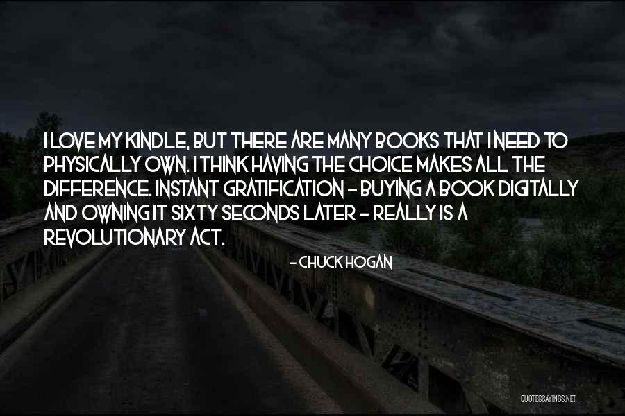 Book Buying Quotes By Chuck Hogan