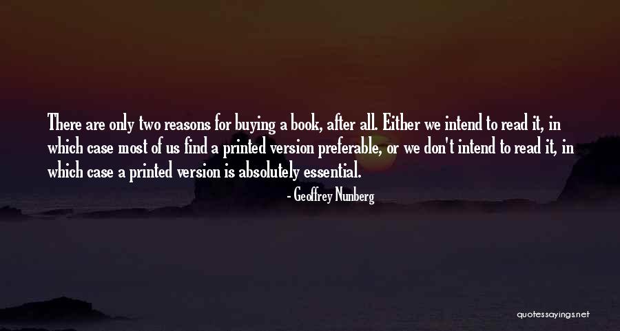 Book Buying Quotes By Geoffrey Nunberg