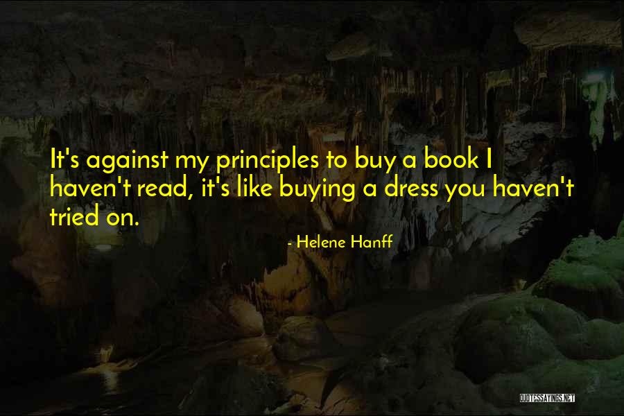 Book Buying Quotes By Helene Hanff