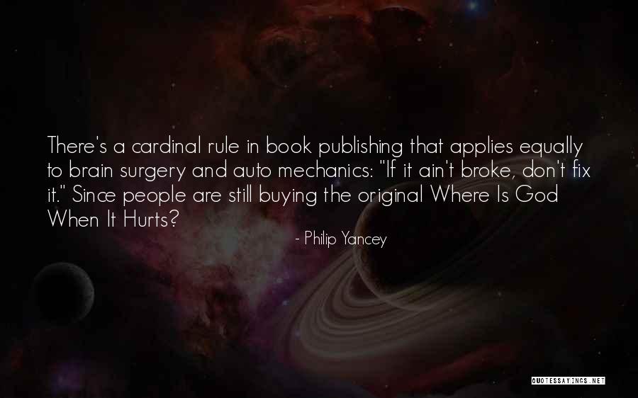 Book Buying Quotes By Philip Yancey