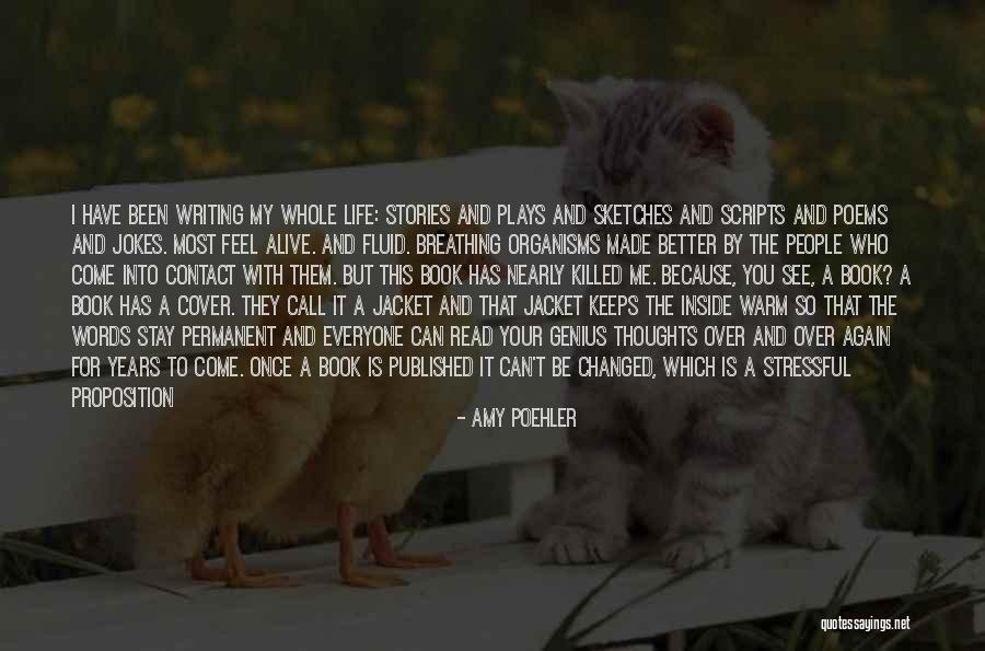 Book By Cover Quotes By Amy Poehler Book By Cover Quotes By Amy Poehler