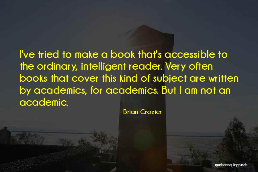 Book By Cover Quotes By Brian Crozier Book By Cover Quotes By Brian Crozier