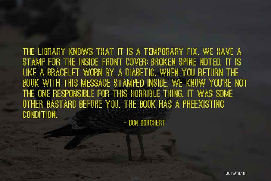 Book By Cover Quotes By Don Borchert Book By Cover Quotes By Don Borchert