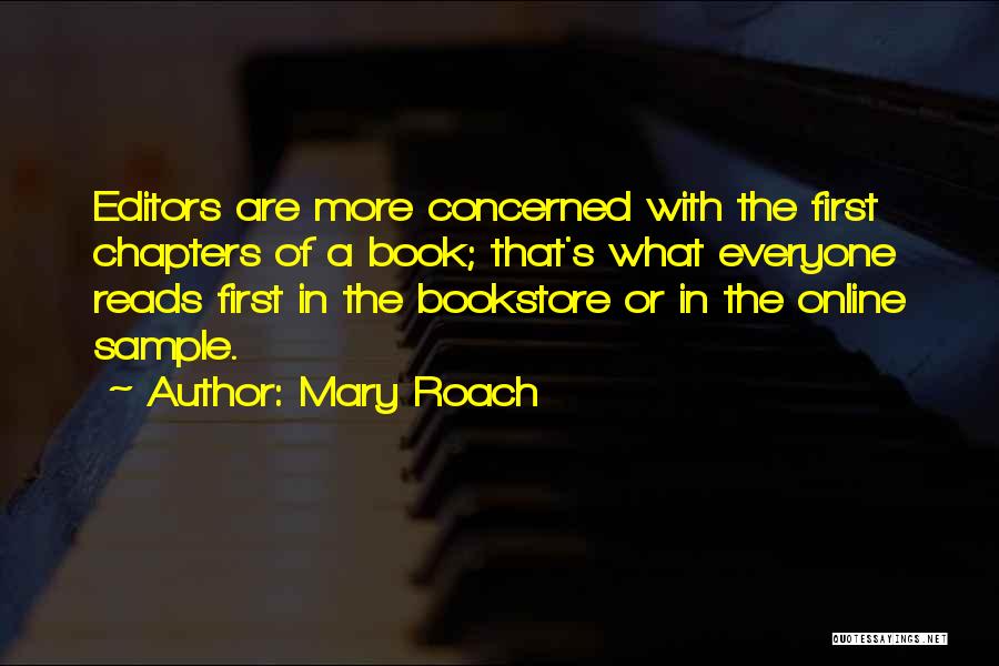 Book Chapters Quotes By Mary Roach