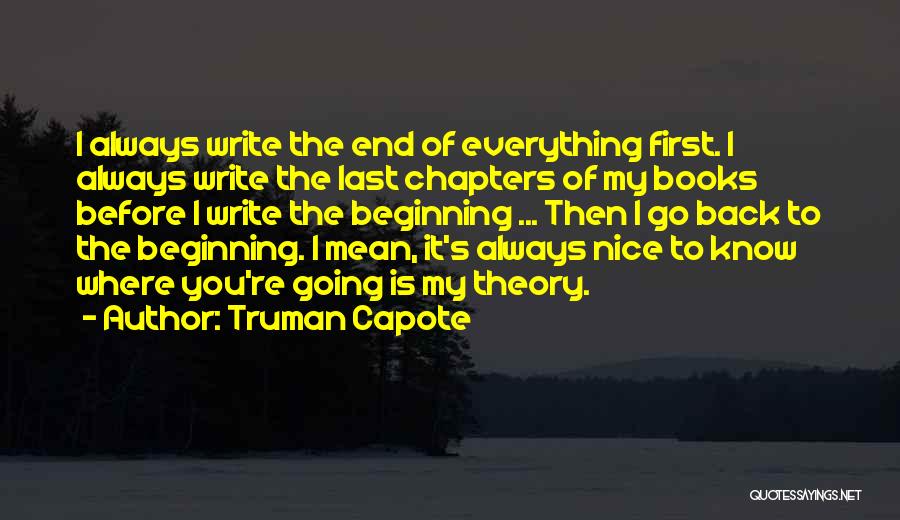 Book Chapters Quotes By Truman Capote