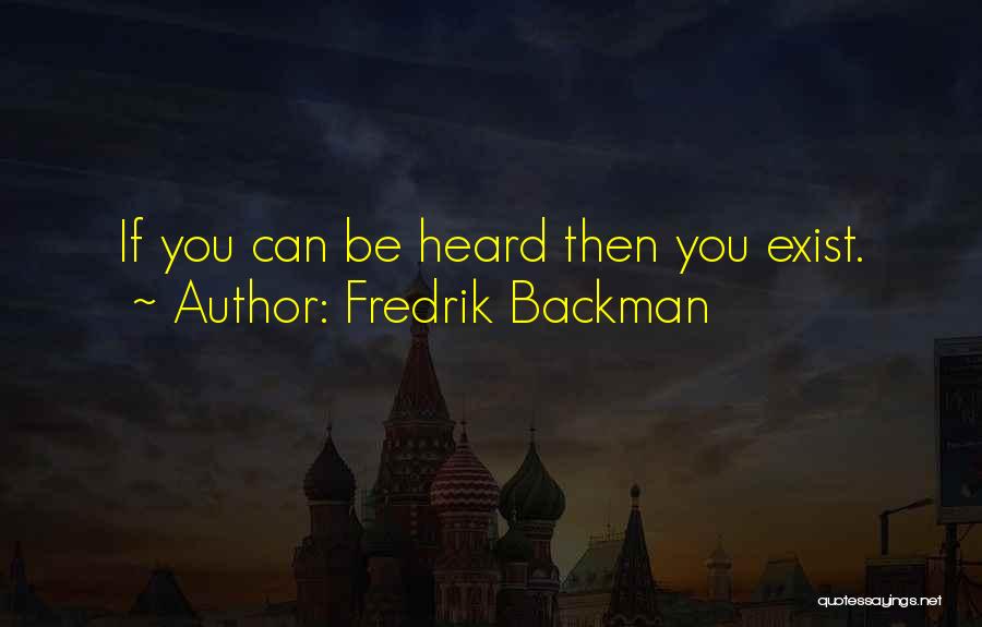 Book Club Inspirational Quotes By Fredrik Backman