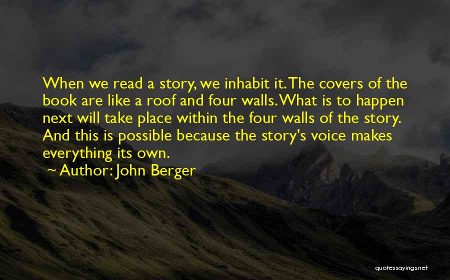 Book Covers Quotes By John Berger