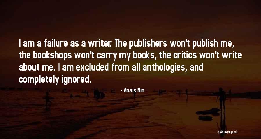 Book Critics Quotes By Anais Nin Book Critics Quotes By Anais Nin