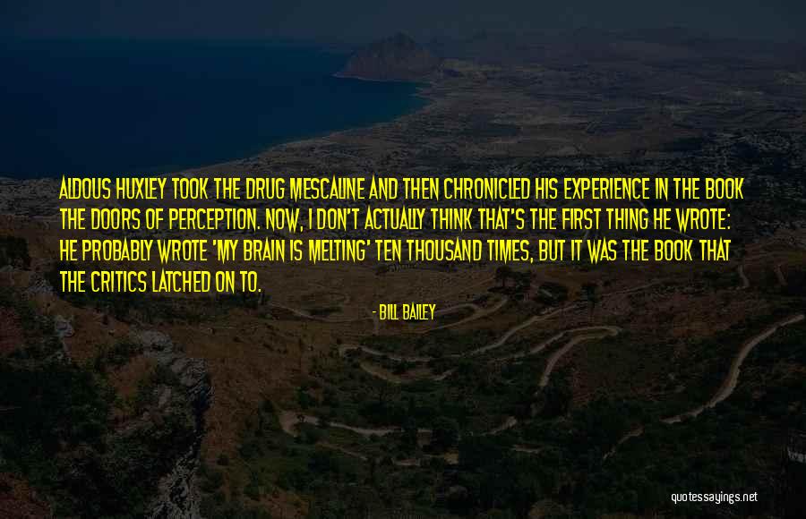 Book Critics Quotes By Bill Bailey Book Critics Quotes By Bill Bailey