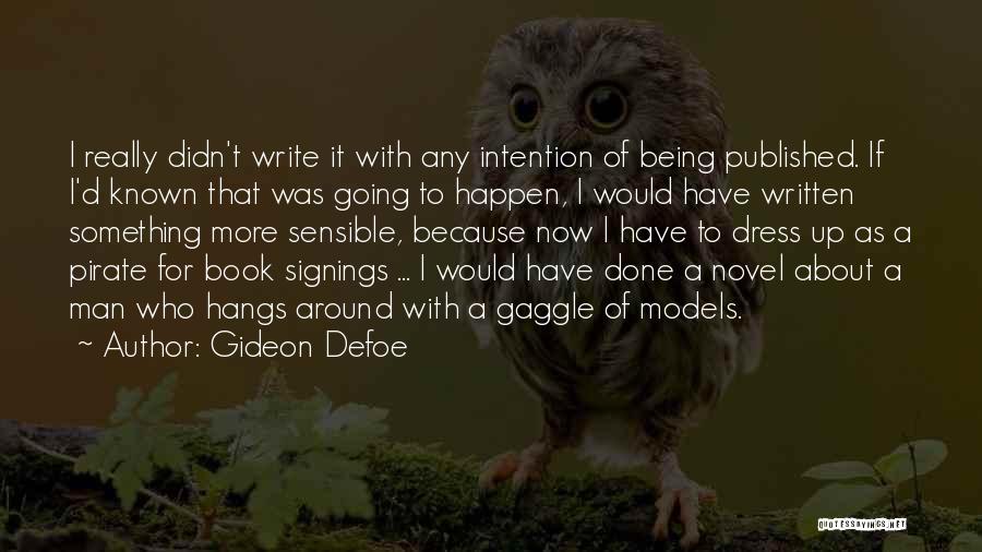 Book Done Quotes By Gideon Defoe