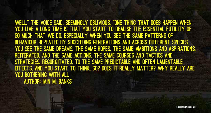 Book Ending Quotes By Iain M. Banks