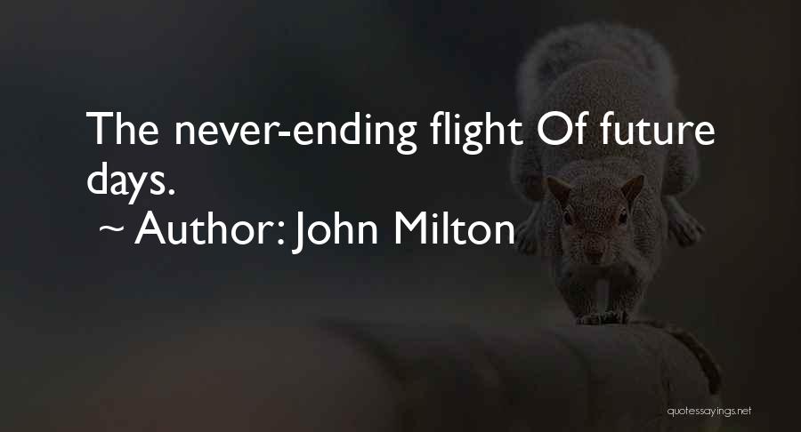 Book Ending Quotes By John Milton