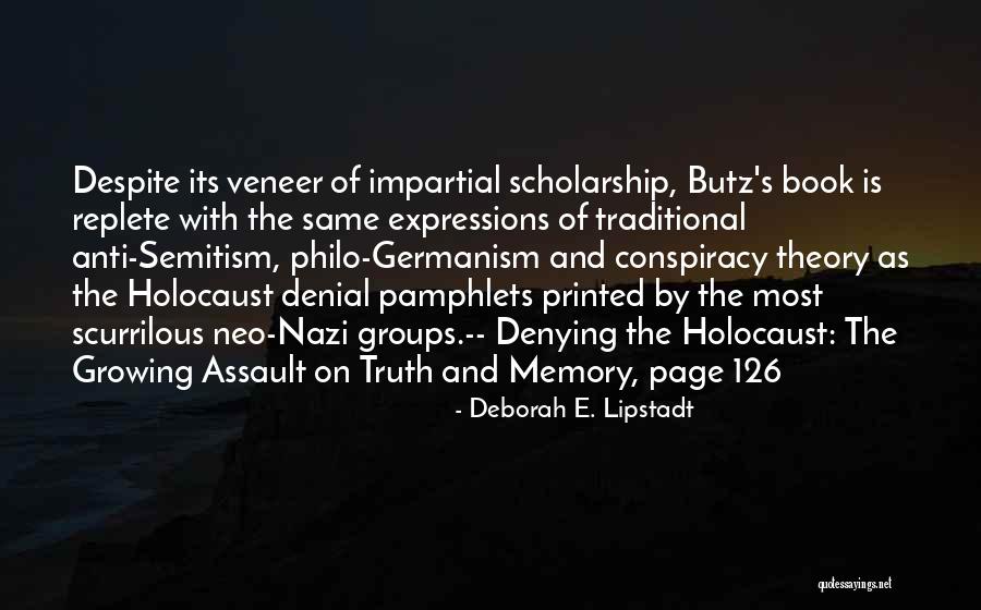 Book Groups Quotes By Deborah E. Lipstadt Book Groups Quotes By Deborah E. Lipstadt