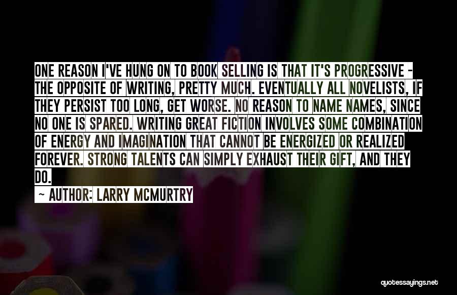 Book Imagination Quotes By Larry McMurtry
