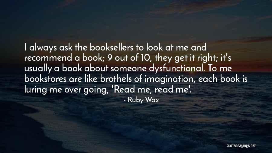 Book Imagination Quotes By Ruby Wax