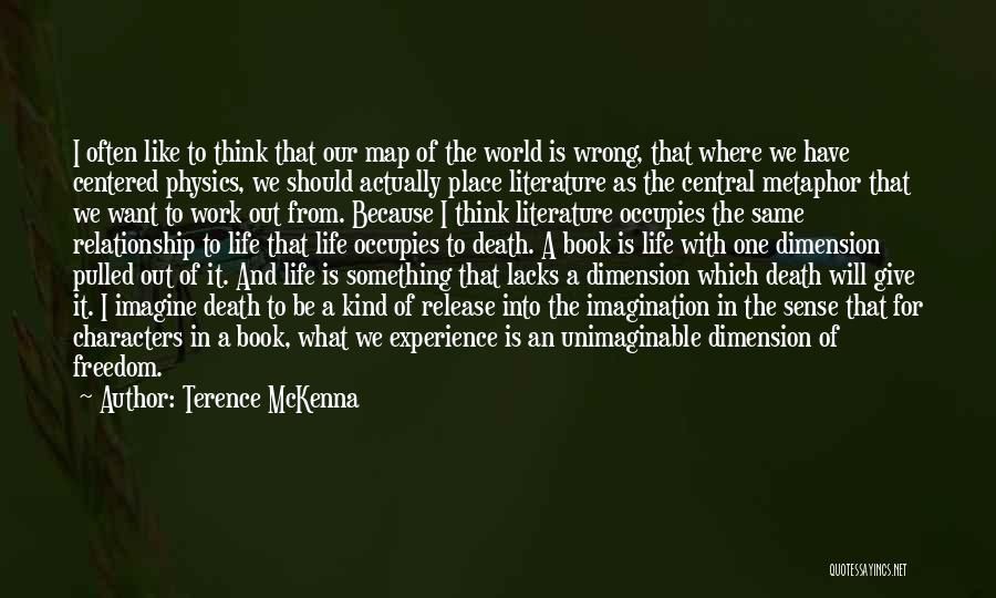 Book Imagination Quotes By Terence McKenna