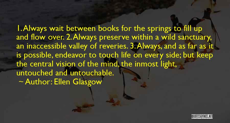 Book Light Quotes By Ellen Glasgow