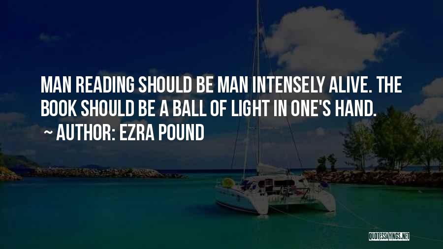 Book Light Quotes By Ezra Pound