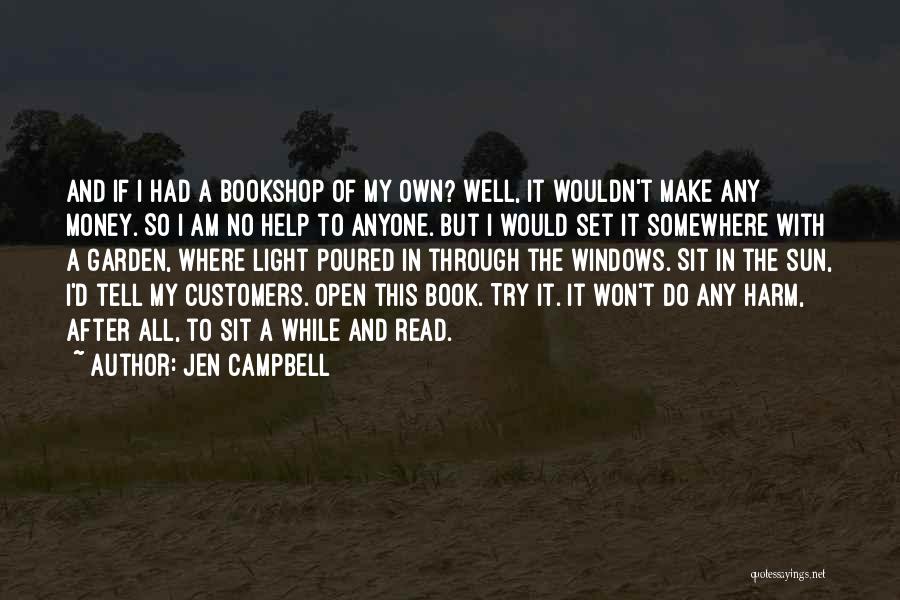 Book Light Quotes By Jen Campbell