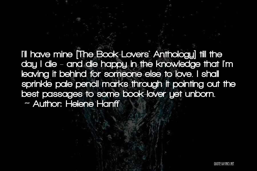 Book Lovers Day Quotes By Helene Hanff