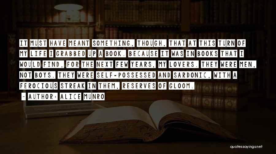 Book Lovers Quotes By Alice Munro