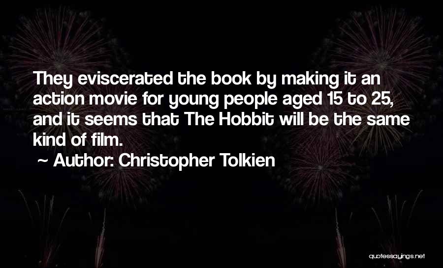 Book Making Quotes By Christopher Tolkien