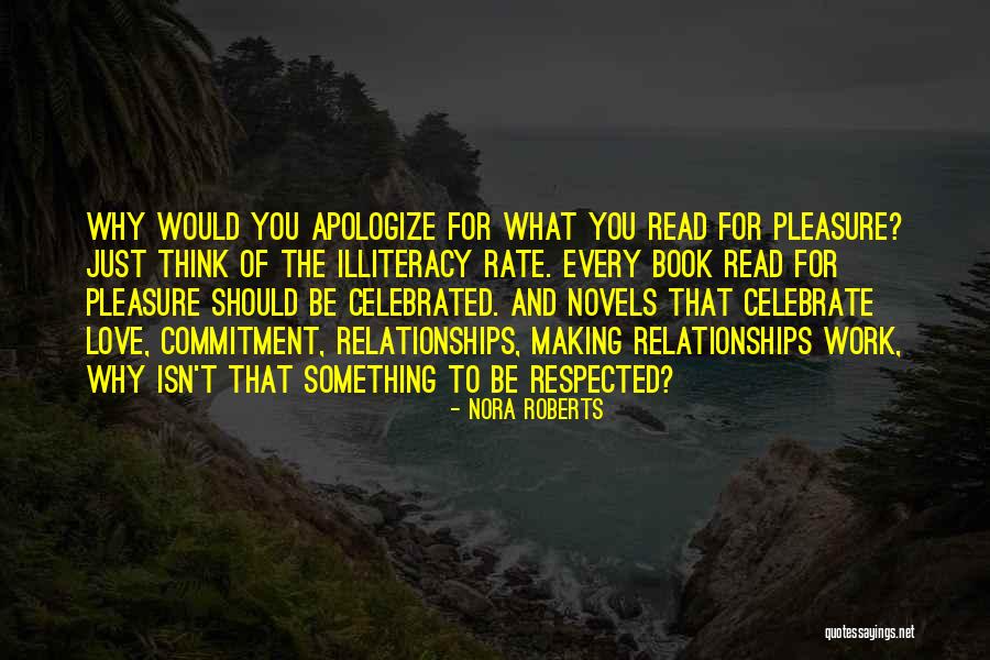 Book Making Quotes By Nora Roberts