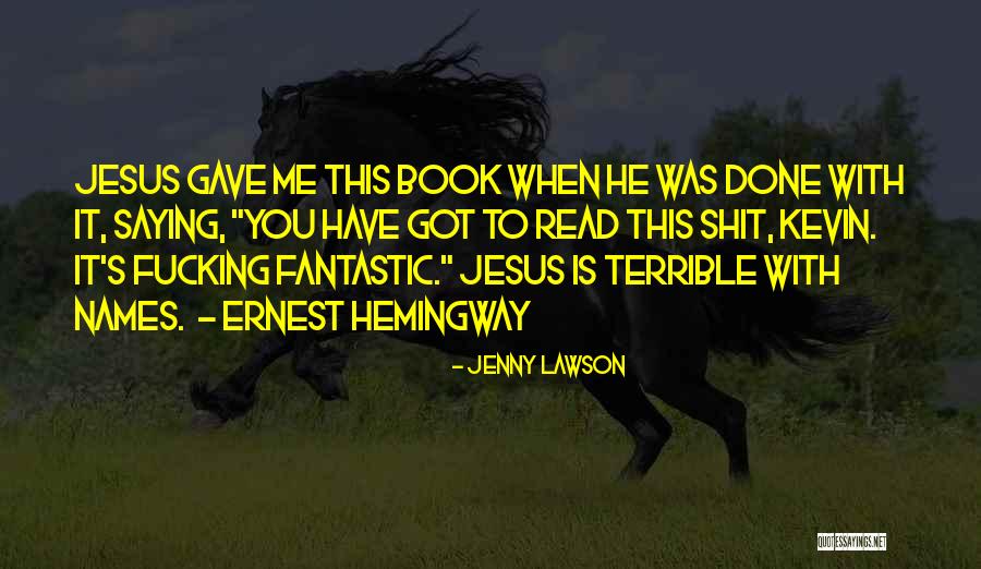 Book Names Quotes By Jenny Lawson