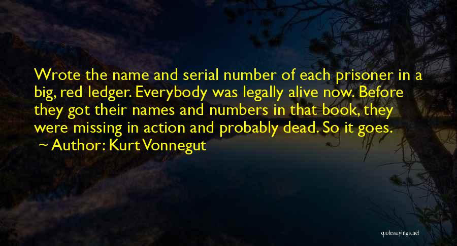 Book Names Quotes By Kurt Vonnegut