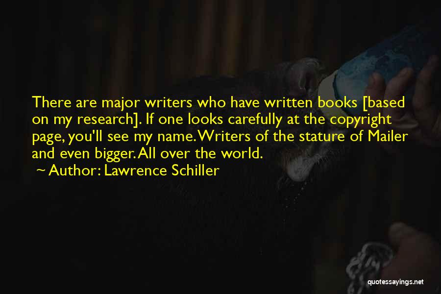 Book Names Quotes By Lawrence Schiller