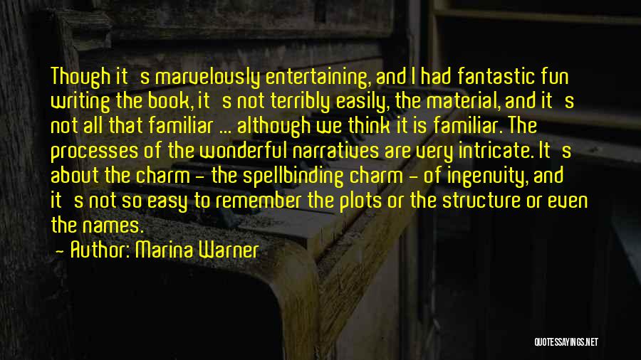 Book Names Quotes By Marina Warner