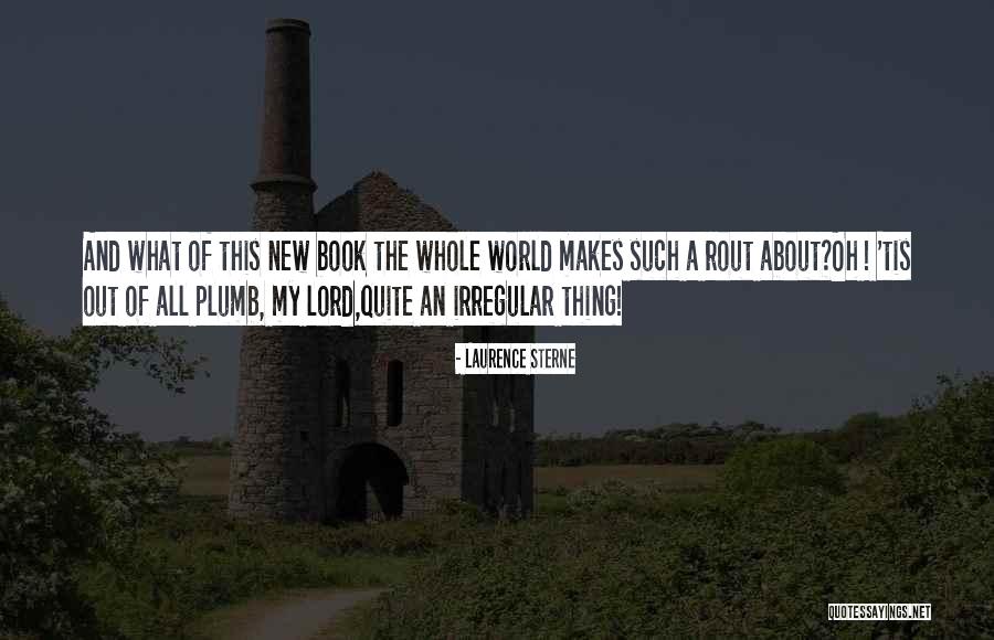 Book New World Quotes By Laurence Sterne Book New World Quotes By Laurence Sterne