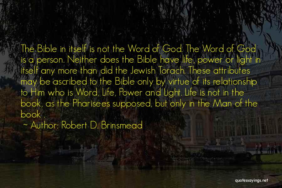 Book Of Biblical Quotes By Robert D. Brinsmead