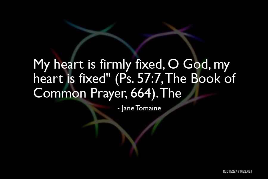 Book Of Common Prayer Quotes By Jane Tomaine