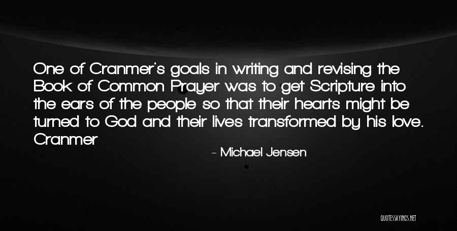 Book Of Common Prayer Quotes By Michael Jensen