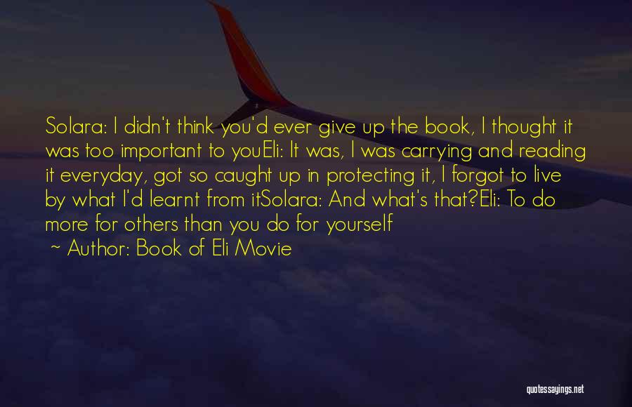 Book Of Eli Movie Quotes 1472228