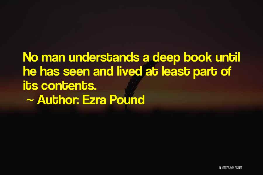 Book Of Ezra Quotes By Ezra Pound