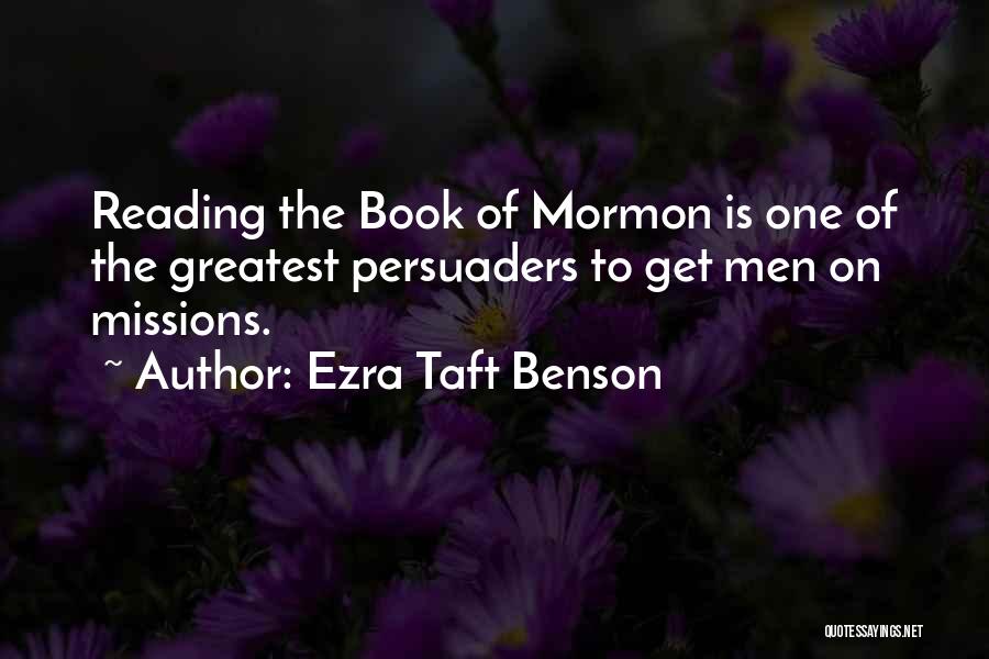 Book Of Ezra Quotes By Ezra Taft Benson
