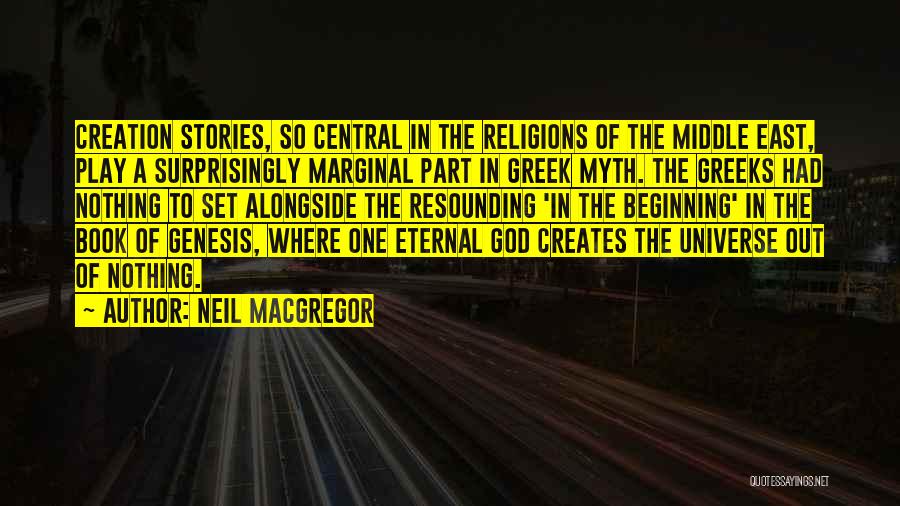 Book Of Genesis Creation Quotes By Neil MacGregor