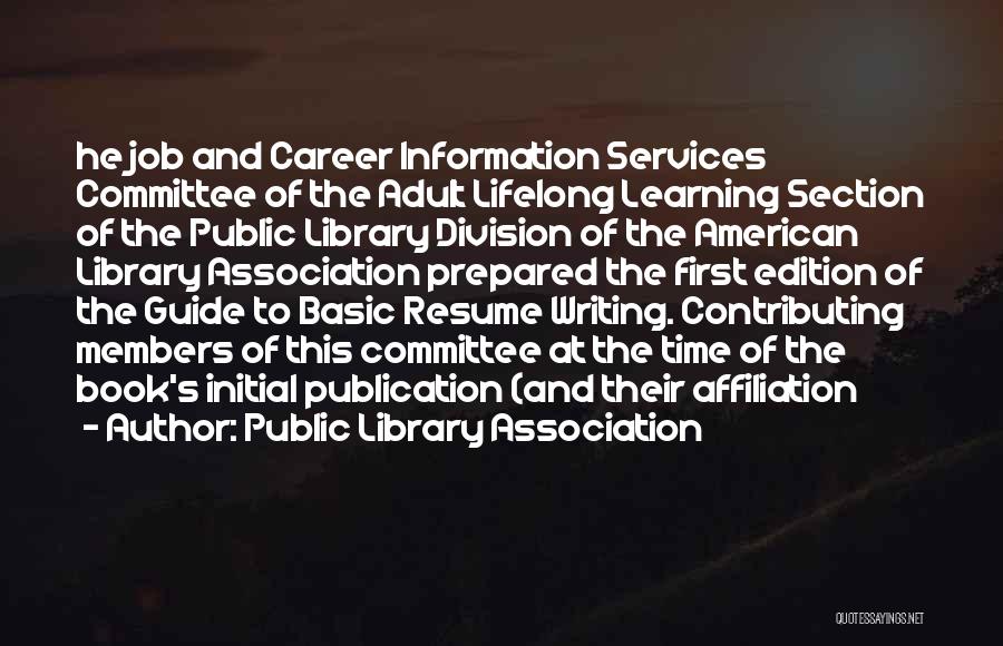 Book Of Job Quotes By Public Library Association