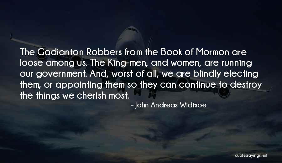 Book Of Mormon Quotes By John Andreas Widtsoe