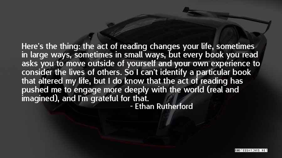 Book Of My Lives Quotes By Ethan Rutherford Book Of My Lives Quotes By Ethan Rutherford
