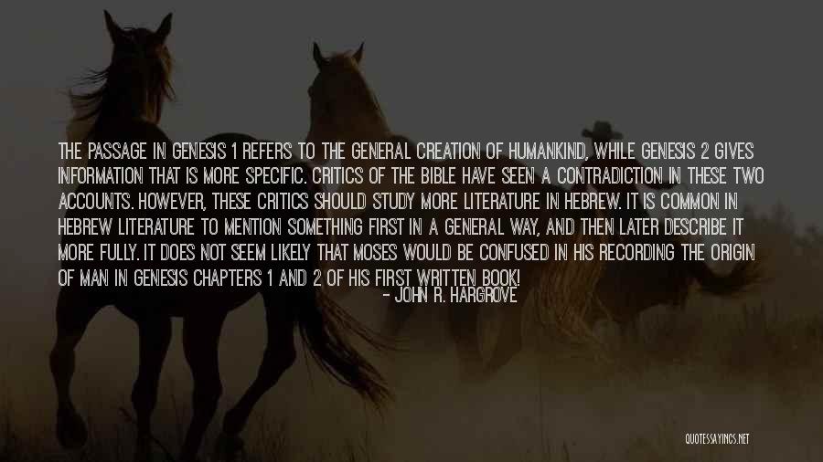 Book Of Origin Quotes By John R. Hargrove Book Of Origin Quotes By John R. Hargrove