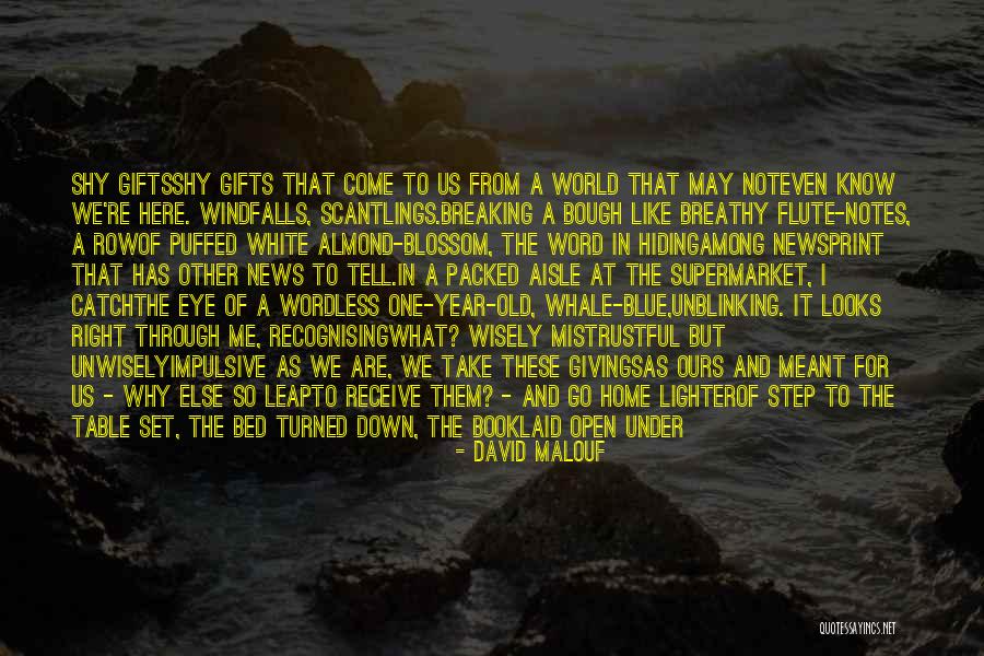 Book Of Poetry Quotes By David Malouf Book Of Poetry Quotes By David Malouf