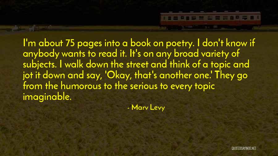 Book Of Poetry Quotes By Marv Levy Book Of Poetry Quotes By Marv Levy