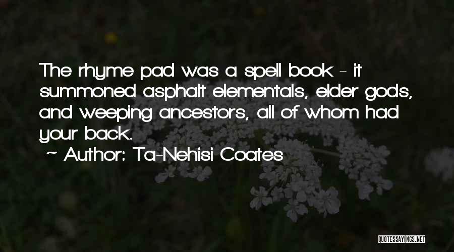 Book Of Poetry Quotes By Ta-Nehisi Coates